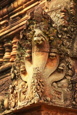 detay banteay srey Tapınağı, angkor alan, siem reap, Kamboçya