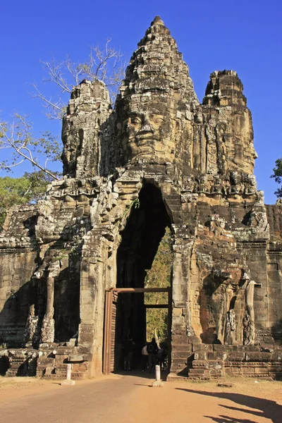 Güney kapısı angkor thom, angkor alan, siem reap, Kamboçya