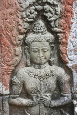 kısma, devata, banteay kdei Tapınağı, angkor alan siem reap, Kamboçya