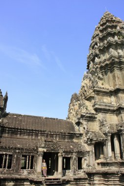 iç angkor wat Tapınağı, siem reap, Kamboçya