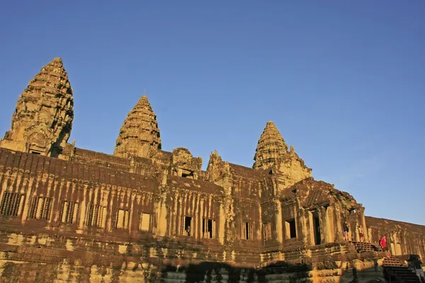 Wnętrze świątyni angkor wat, siem reap, Kambodża — Zdjęcie stockowe