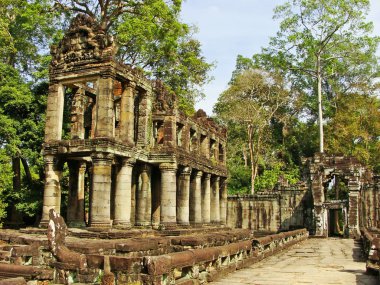 Preah Han Tapınağı, angkor alan, siem reap, Kamboçya