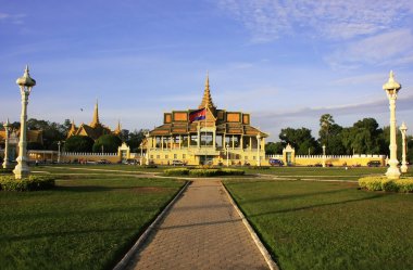 Moonlight Pavailion, Royal Palace, Phnom Penh, Cambodia clipart