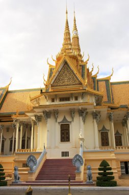 taht Salonu, Kraliyet Sarayı kompleksi, phnom penh, Kamboçya