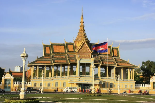 Moonlight pavailion, Pałac Królewski, phnom penh, Kambodża — Zdjęcie stockowe