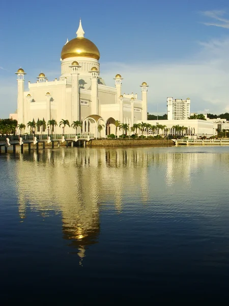 Sultão Omar Ali Saifudding Mesquita, Bandar Seri Begawan, Brunei — Fotografia de Stock