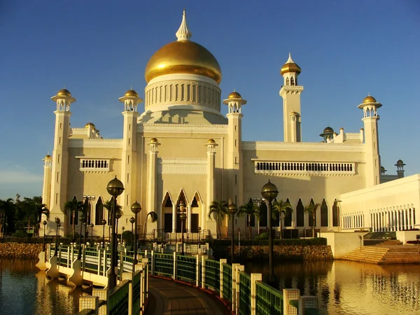 Sultan omar ali saifudding mešita, bandar seri begawan, Brunej — Stock fotografie