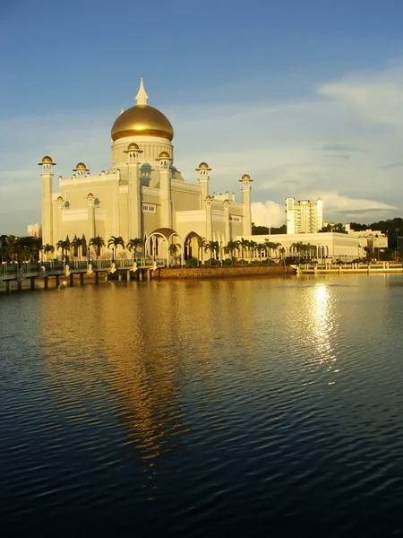 Mezquita Sultan Omar Ali Saifudding, Bandar Seri Begawan, Brunei — Foto de Stock