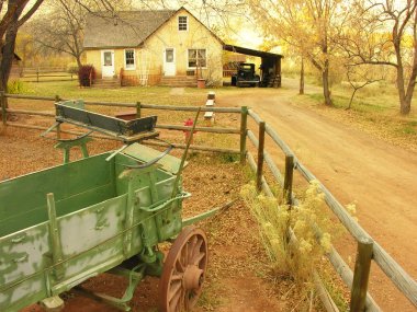 Sonbahar, utah, ABD Capitol resif Milli Parkı