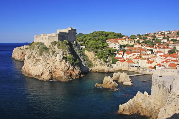 Fortaleza de San Lorenzo, Dubrovnik, Croacia —  Fotos de Stock
