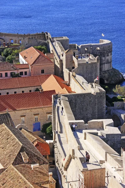 City walls of Dubrovnik, Croatia — Stock Photo, Image