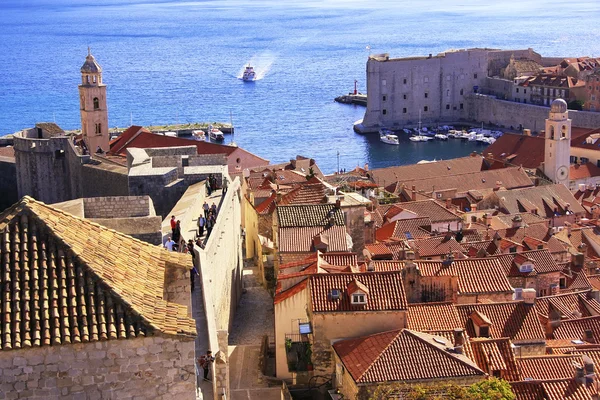 Città vecchia di Dubrovnik, Croazia — Foto Stock