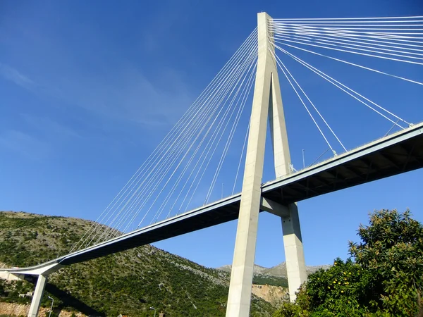 Frank tudman 's bridge, dubrovnik, kroatien — Stockfoto