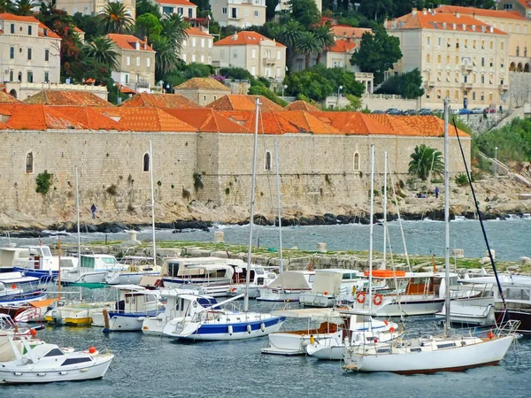 Old Harbour at Dubrovnik, Croatia — Stock Photo, Image