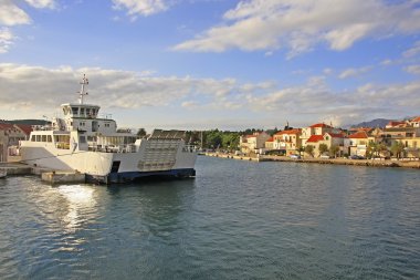 Waterfront kasaba hvar, hvar Adası, Hırvatistan