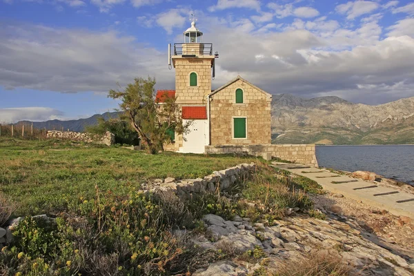 Phare sur l'île de Hvar, Croatie — Photo
