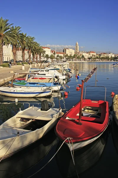 Puerto de la ciudad, Split, Croacia — Foto de Stock