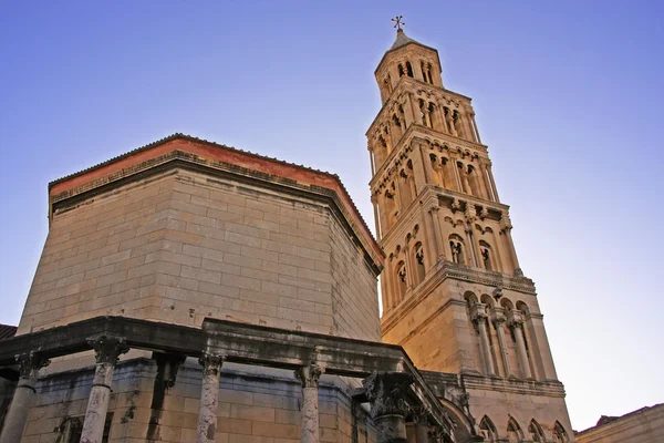 Katedrála svatého domnius, split, Chorvatsko — Stock fotografie