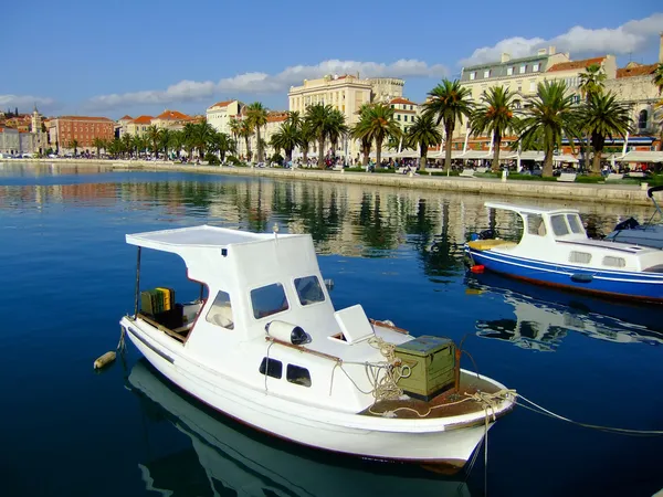 Porto da cidade, Split, Croácia — Fotografia de Stock