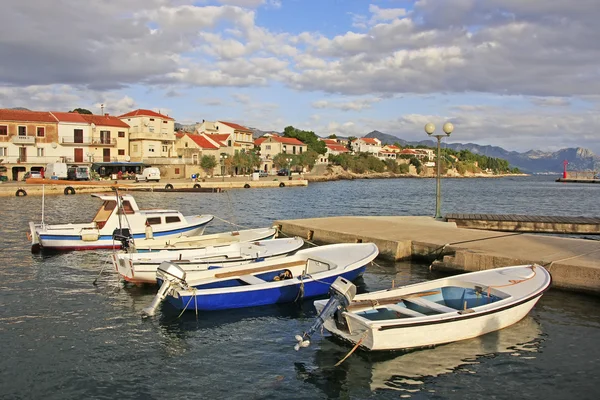 Waterfront of Hvar town, Hvar island, Croatia Stock Picture