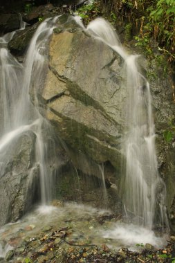 küçük şelale yakın çekim