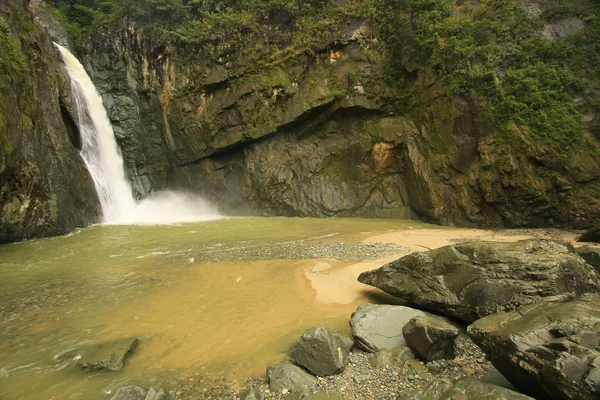 Cascade Salto Jimenoa Uno, Jarabacoa, République Dominicaine — Photo