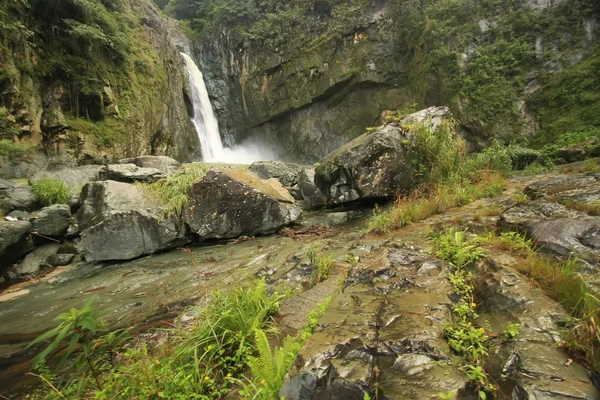 Cascade Salto Jimenoa Uno, Jarabacoa, République Dominicaine — Photo