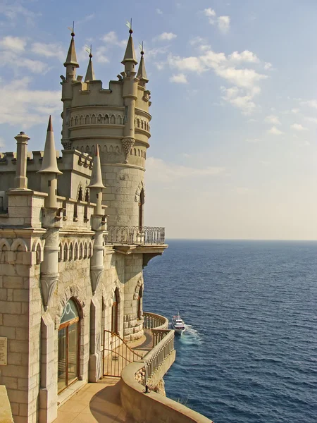 El castillo del nido de la golondrina, la Crimea, Ucrania — Foto de Stock