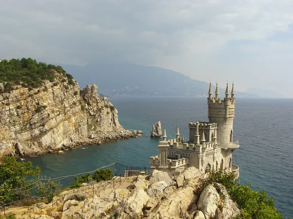 Nielun pesä linna, Krimillä, Ukraina — kuvapankkivalokuva