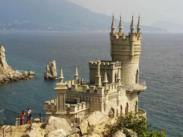 Castelo do ninho da andorinha, Crimeia, Ucrânia — Fotografia de Stock