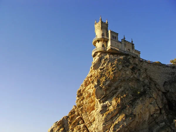 Vlaštovčí hnízdo hrad, Krym, Ukrajina — Stock fotografie