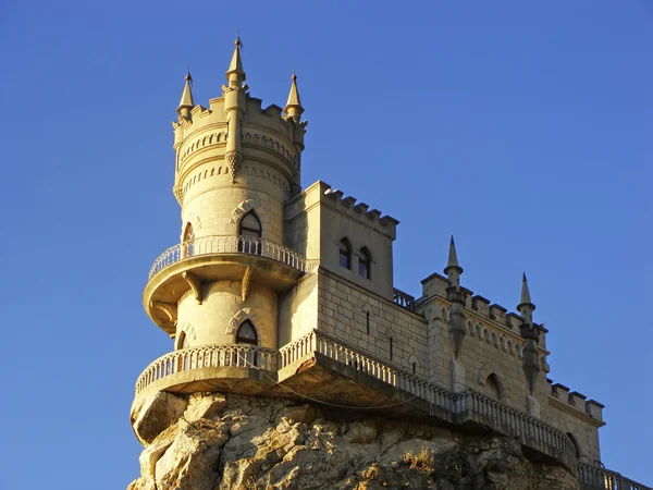 Vlaštovčí hnízdo hrad, Krym, Ukrajina — Stock fotografie