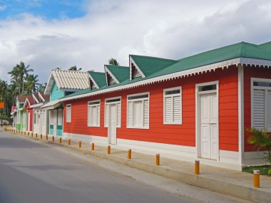 renkli binaları, las terrenas