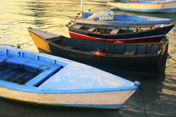 Старий рибальські човни, Boca Chica затока — стокове фото