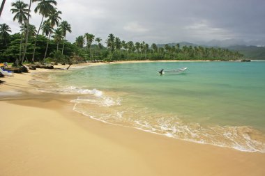 Rincon beach, yarımada samana