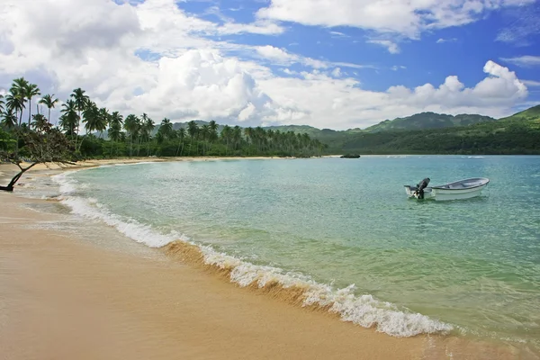 Rincon beach, Samana peninsula — Stock Photo, Image