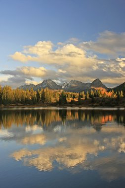 Molalar göl ve iğne dağlar, weminuche vahşi, colorado