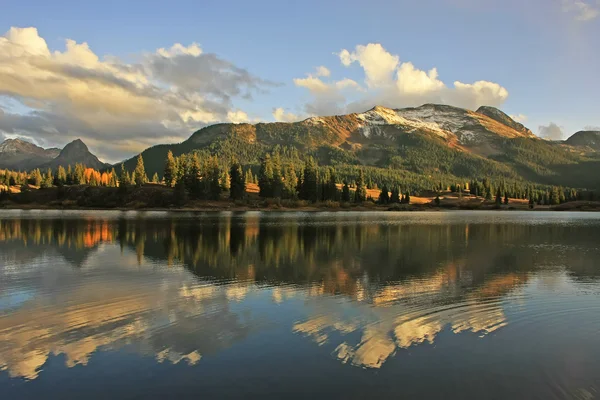 Molas lake and Needle mountains, Weminuche wilderness, Colorado — Stock Photo, Image