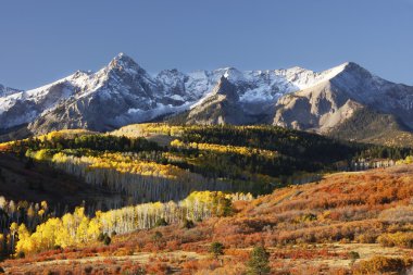 Dallas bölmek, uncompahgre Ulusal Ormanı, colorado