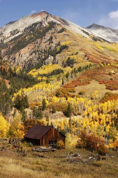 telluride, colorado yakınlarında eski ahır