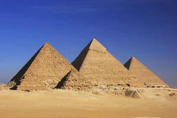 Piramides van giza, cairo — Stockfoto