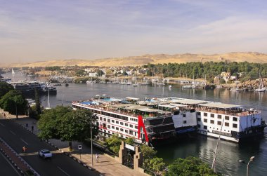 aswan, Nil Nehri üzerinde tekne