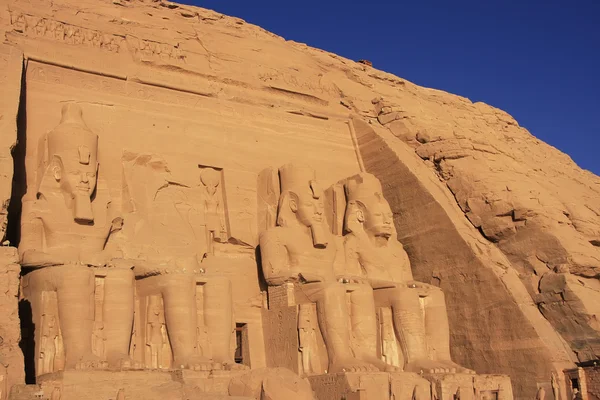 Det stora templet i abu simbel, Nubien — ストック写真