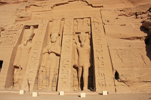 Tempio di Nefertari, Abu Simbel, Nubia — Foto Stock