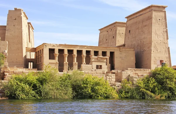 Tempio di Philae, Lago Nasser, Egitto — Foto Stock