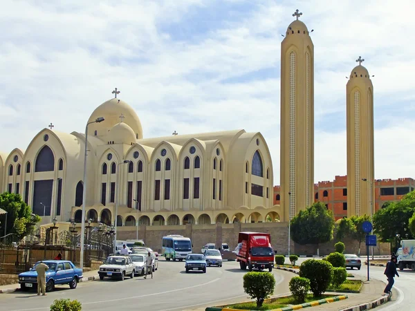 Cathedral of Coptic Ortodox, Aswan — Stock Photo, Image