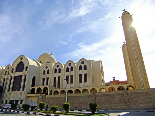 Cathedral of Coptic Ortodox, Aswan — Stock Photo, Image