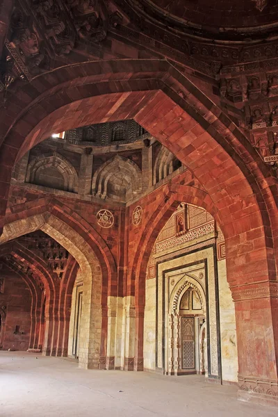 Qila-i-kuna Moschee, purana qila, neue delhi — Stockfoto