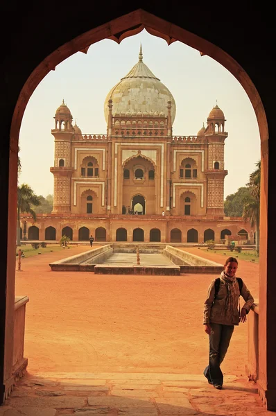 Túmulo de Safdarjung, Nova Deli, Índia — Fotografia de Stock