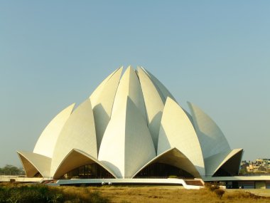 Lotus temple, yeni delhi, Hindistan
